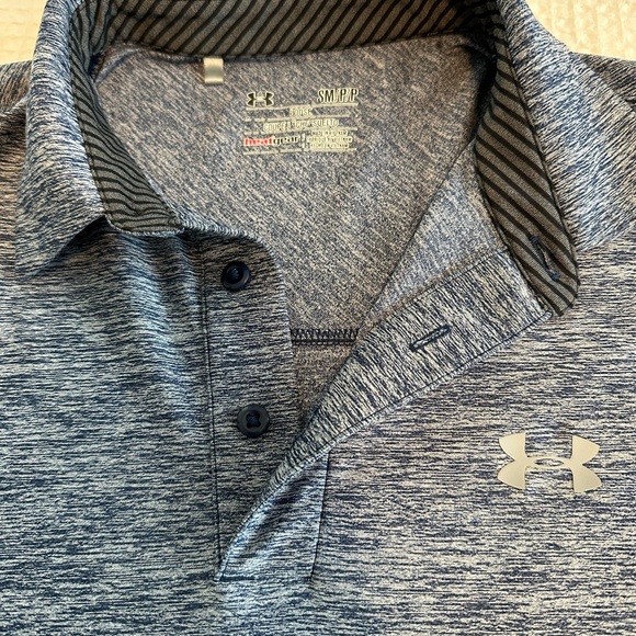 UNDER ARMOUR Mens Small Golf Performance Polo - Picture 2 of 2
